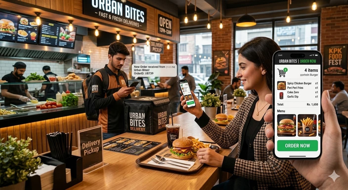 Customer & Waiter Order taking app